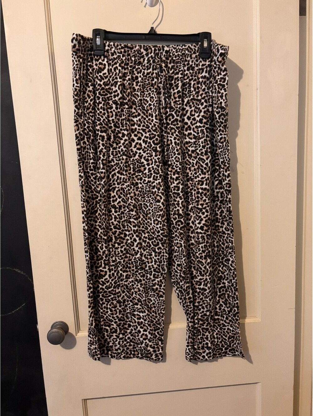Leopard print lounge pants XL